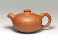 紫砂壶图片：圆珠壶 - 美壶网