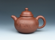 紫砂壶图片：谈氏掇球 - 美壶网