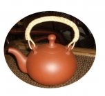 紫砂壶图片：圆缘提梁壶 - 美壶网