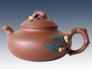 紫砂壶图片：佛手壶 - 美壶网