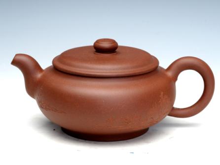 冯文娟紫砂壶 清韵  泥料：原矿紫砂泥 