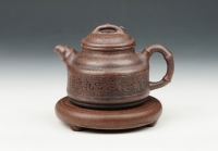 紫砂壶图片：竹鼎 - 美壶网