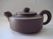 紫砂壶图片：扁玉圆壶 - 美壶网