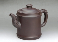 紫砂壶图片：龙头八卦 350CC - 美壶网