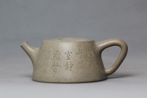 紫砂壶图片：牛盖石瓢 - 美壶网