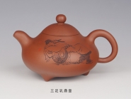 紫砂壶图片：三足乳鼎 - 美壶网