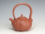 紫砂壶图片：南瓜提梁 - 美壶网