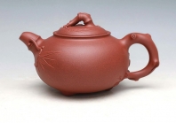 紫砂壶图片：梅竹君子 - 美壶网