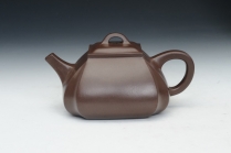 紫砂壶图片：四方抽角 (1) - 美壶网