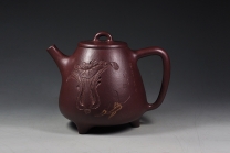 紫砂壶图片：高石瓢壶 - 美壶网