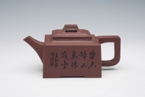 紫砂壶图片：四方桥顶 - 美壶网