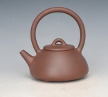 紫砂壶图片：提梁石瓢 - 美壶网