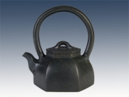 紫砂壶图片：如意提梁 - 美壶网