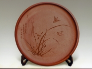 紫砂壶图片：挂盘    泥料：清水泥 - 美壶网