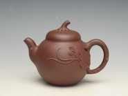紫砂壶图片：南瓜壶   容量：250cc - 美壶网