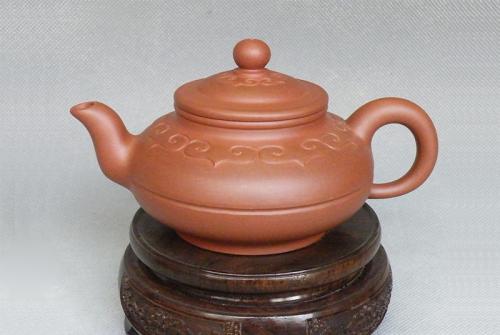 赵明敏紫砂壶 四季如意壶 