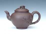 紫砂壶图片：桃报春壶 - 美壶网