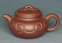 紫砂壶图片：中仿古如意壶 - 美壶网