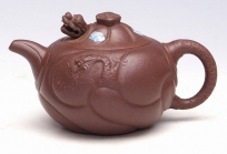 紫砂壶图片：小鱼化龙 - 美壶网