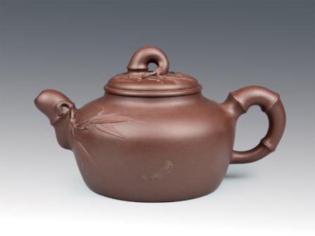 冯盘军紫砂壶 君竹 