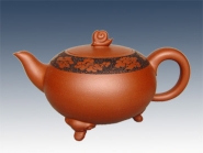 紫砂壶图片：祥云壶 - 美壶网