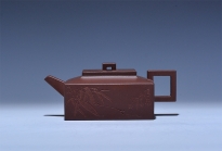 紫砂壶图片：紫玉金方 - 美壶网