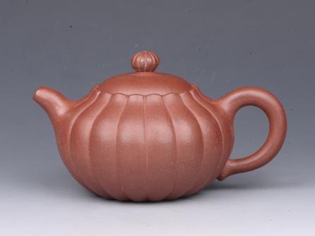 邹健紫砂壶 菊蕾壶 