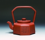 紫砂壶图片：祥和提梁 - 美壶网