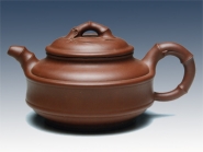 紫砂壶图片：双线竹鼓 - 美壶网