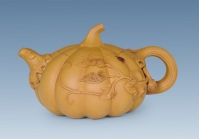 紫砂壶图片：南瓜壶 - 美壶网