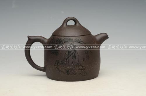 张傲君紫砂壶 秦权 