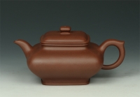 紫砂壶图片：四方虚扁 - 美壶网