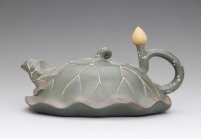 紫砂壶图片：亭亭玉立 - 美壶网