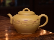 紫砂壶图片：黄金如意12000元 - 美壶网