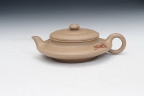 紫砂壶图片：线瓢（吉祥制，王玉美绘） - 美壶网