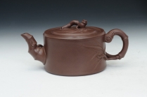 紫砂壶图片：竹段 (1) - 美壶网