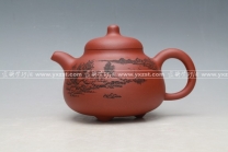 紫砂壶图片：乳鼎 340CC - 美壶网