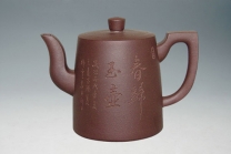 紫砂壶图片：圆柱 - 美壶网