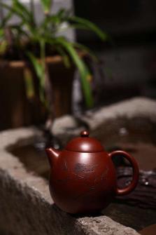 丁旭升紫砂壶 龙蛋 