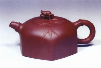 紫砂壶图片：大方竹 - 美壶网