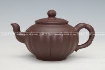 紫砂壶图片：筋纹莲藕 - 美壶网