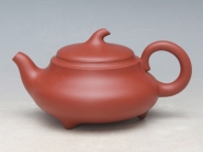 紫砂壶图片：北瓜  220cc  红清水 - 美壶网