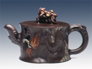 紫砂壶图片：代代封侯 - 美壶网