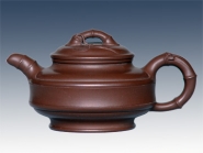 紫砂壶图片：双线竹鼓 - 美壶网