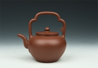 紫砂壶图片：吴径提梁 - 美壶网