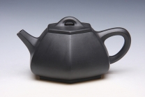 紫砂壶图片：六方石瓢 - 美壶网