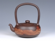 紫砂壶图片：- 绞泥旭日东升 - - 美壶网