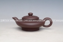紫砂壶图片：虚扁 - 美壶网