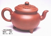 紫砂壶图片：大彬三足如意壶 - 美壶网
