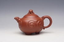 紫砂壶图片：三阳开泰 清水泥 350CC - 美壶网